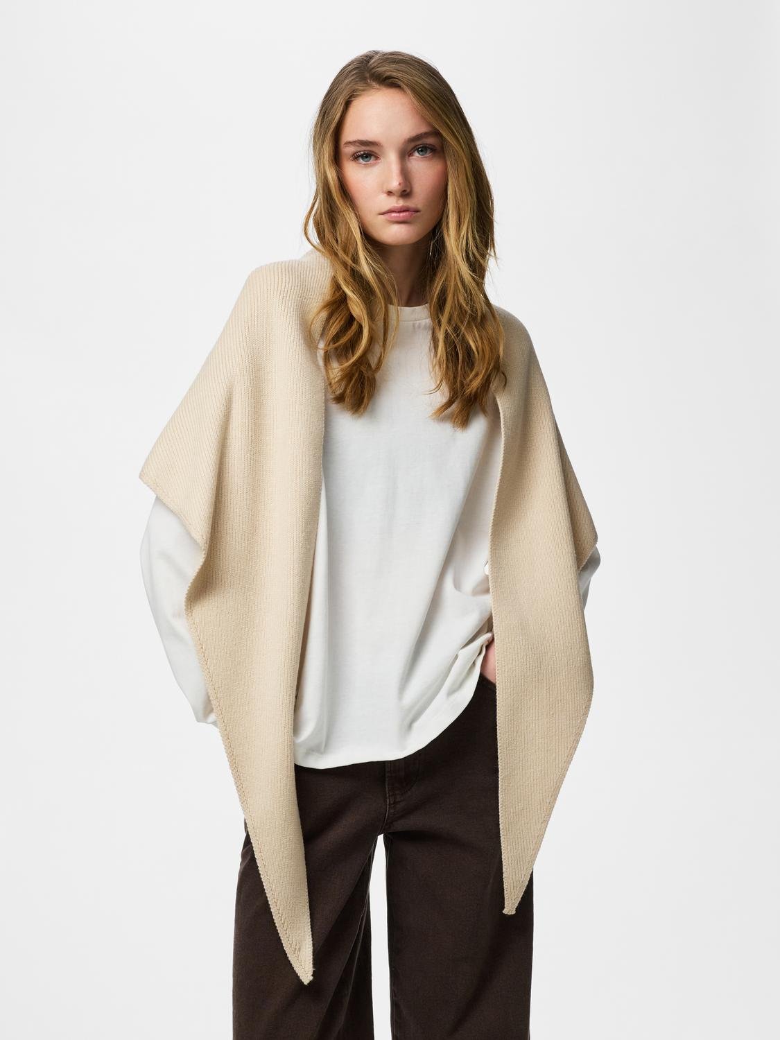 PCKOMMA Scarf - Whitecap Gray - VERO MODA & VILA Bergvik